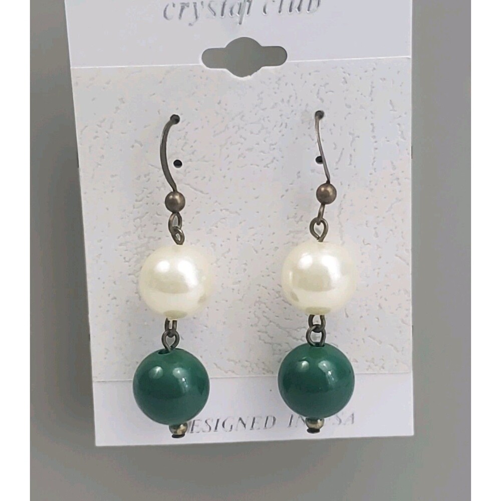 Ball Drop Dangle Earrings Antique Hook Retro Statement Boho Peirced Hook